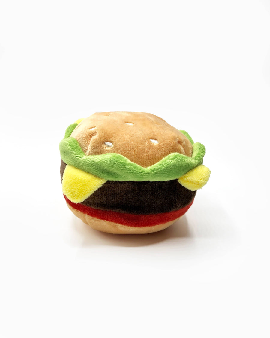 Burger Squeaky Toy